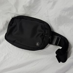 Black Unisex Waist Bag